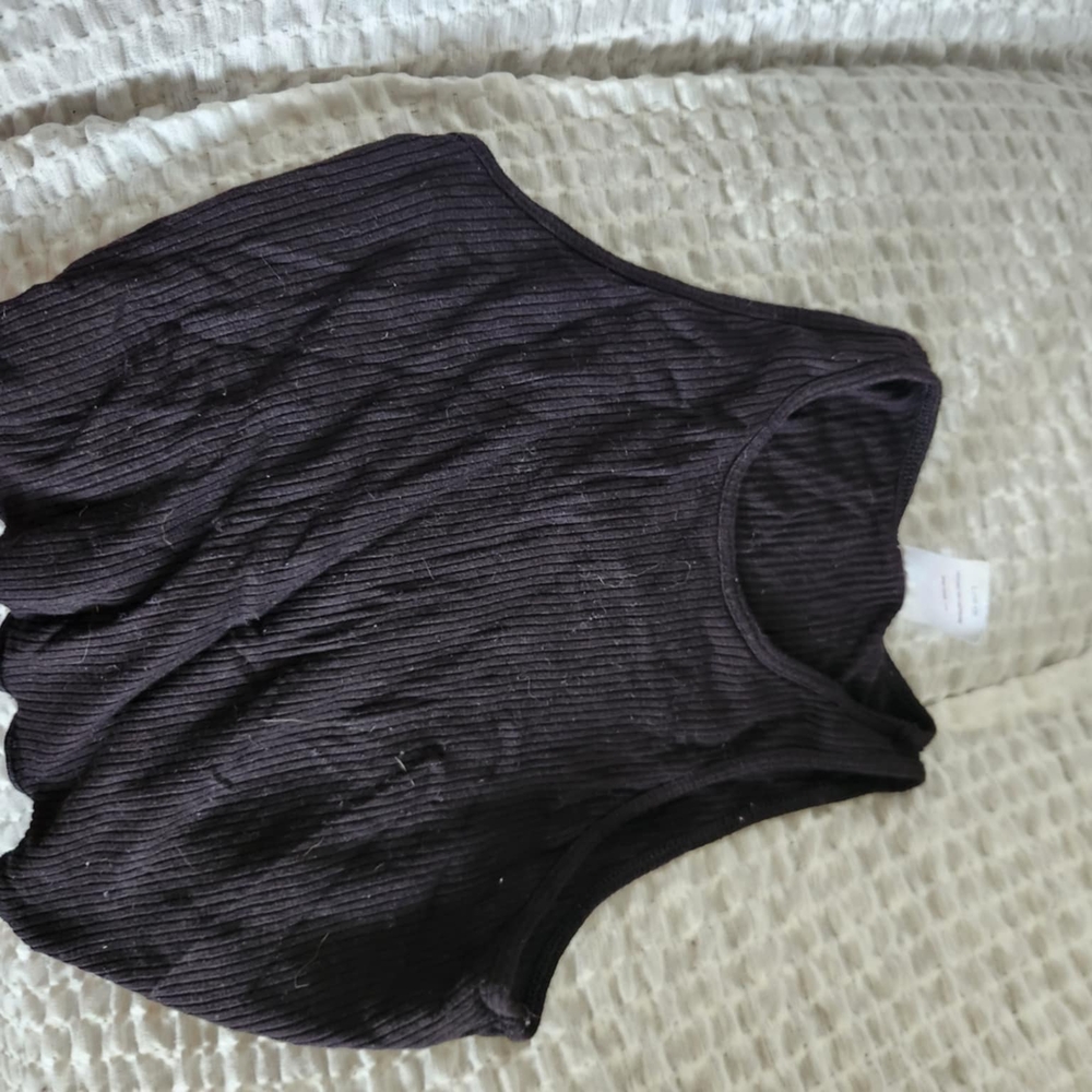 Wonder Nation Black Sleeveless Top